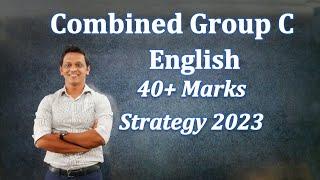 Combined Group C English 40 + Marks Strategy.  Group C  MPSC English  #mpsccombined #mpscenglish.