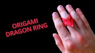 ORIGAMI DRAGON RING TUTORIAL