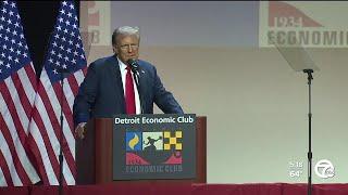 Donald Trump slams Detroit during campaign event in the city