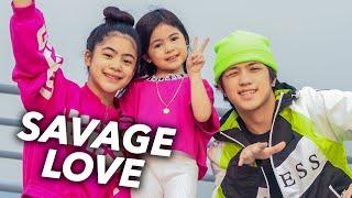 SAVAGE LOVE - Jason Derulo Siblings Dance Family Assemble  Ranz and Niana ft natalia