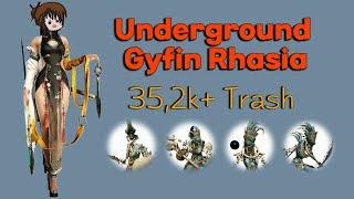 Underground Gyfin Rhasia Tempel Succession Lahn 352k+ Trash 2xLS  Black Desert Online