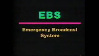 Emergency Broadcast System Test 1993