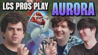 LCS Pros First Look at Aurora in Run It Down with Meteos