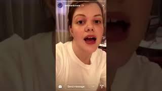 Georgie Henley talks about Self Esteem