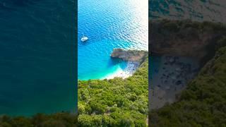 Best beaches #agiofi  #agiofilibeach #lefkada  #greece #summer #beach #travel #paradise #drone#