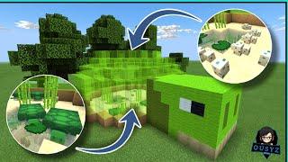 Minecraft Tutorial  Fastest and easiest farm turtles turtles house