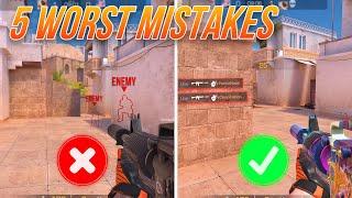 5 MISTAKES Beginners Make In Competitive  STANDOFF 2 TIPS