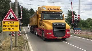 Truckspotting Terberg FM2000 Truck and DAF XT Torpedo Truck  At Blerick the Netherlands 27.6.2023