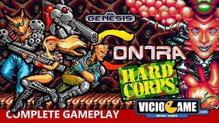  Contra Hard Corps Mega Drive Complete Gameplay