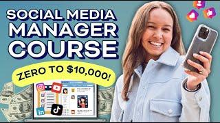 Social Media Management Course for Beginners From 0 to $10K