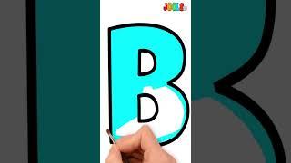 Its Time To Color The Letter B