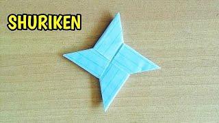 Shuriken Origami Cara Membuat Senjata Ninja Dari Kertas