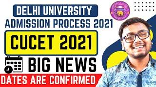 BIG UPDATE CUCET 2021   DU ADMISSION 2021   Delhi University  DU CUCET 2021