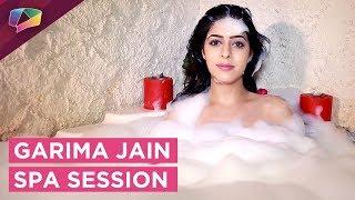 Garima Jain Takes A Relaxing Spa Session