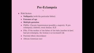 Pre-Eclampsia - CRASH Medical Review Series