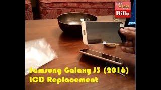 Samsung Galaxy J3 2016 LCD screen replacement no heat gun
