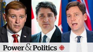 Premiers urge Trudeau to stay out of their jurisdiction  Power & Politics