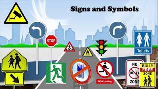 วิชา  Language for beginner ภาษาอังกฤษพื้นฐาน เรื่อง signs and symbols  Thursday 23 September2021