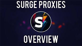 Surge Proxies Sneaker Proxies Overview