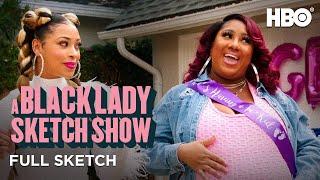 A Black Lady Sketch Show Gender Reveal Full Sketch  HBO