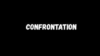 The example of pronunciation of the word confrontation