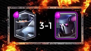 MEGA KNIGHT VS PEKKA   CLASH ROYALE CHALLENGE #4