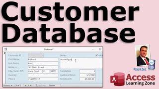 Microsoft Access Customer Database CRM MS Access Customer Template - Free Download