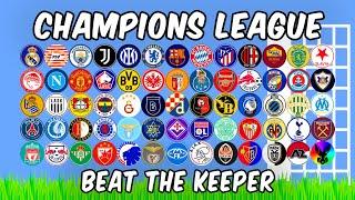 Beat The Keeper - Champions League Extra 1 - Algodoo Marble Race