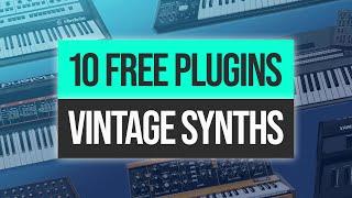 Top 10 Free Vintage Retro VST Synths  Moog Roland Korg Yamaha & More