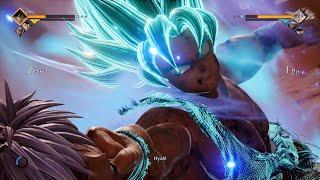 JUMP FORCE - SUPER SAIYAN BLUE GOKU GAMEPLAY PC 4K