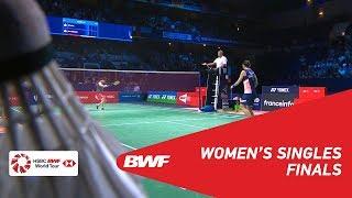 F  WS  TAI Tzu Ying TPE 1 vs Akane YAMAGUCHI JPN 2  BWF 2018