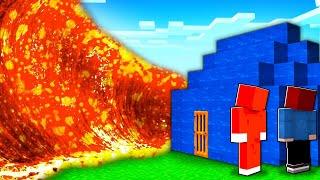 Su Evi LAV TSUNAMİye Karşı  - Minecraft