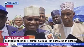 Borno Government UNICEF Launch Vaccination Campaign In Camps