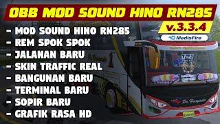 BARU OBB SOUND HINO RN 285 REM SPOK SPOK MIRIP ETS2 BUSSID v3.3.4  wajib download