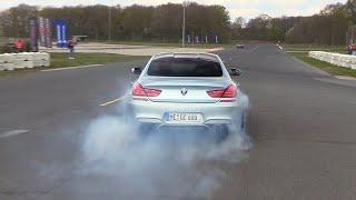 BMW M6 Gran Coupé - Drift Burnouts & Drag Racing