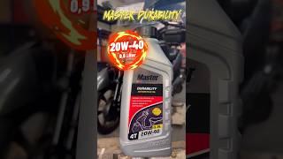 MOTOR PABRIKAN JEPANG WAJIB COBA OLI INI MASTER DURABILITY 20W-40 09 Liter