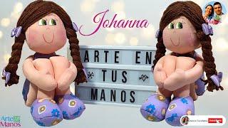 Cómo Hacer MUÑECAS DE TRAPO Tutorial Completo de JOHANNA Con Arte en Tus Manos