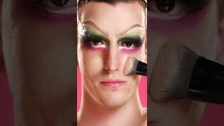 From Boy-Next-Door To Drag Superstar ️ MUA Yoan Perez Model Jean Barbaud  #shorts #makeup #drag