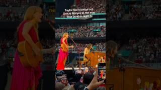 taylor swift & gracie abrams sing ‘us’ at the eras tour #erastour #taylorswift #gracieabrams