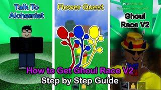 How to Get Ghoul Race V2 Blox Fruits 2023 Beginners Guide