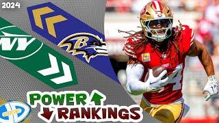 Drei neue Teams auf Seite 1  NFL Power Rankings Woche 5 2024