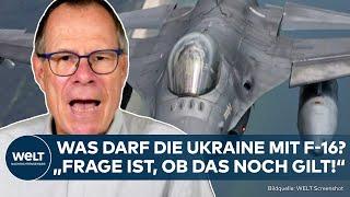 PUTINS KRIEG F-16 gegen Ziele in Russland? Was darf die Ukraine mit dem Kampfjet machen?