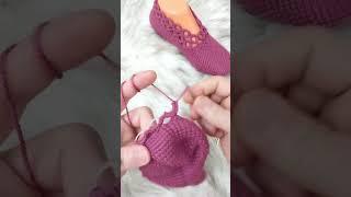 Halkalı Patik Yapılışı #patikmodelleri #turkishcrochet #newcrochetvideos