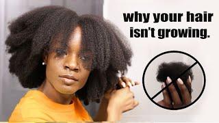 The Reason Why Your Hair Keeps Breaking Off. Why Your Hair Wont Retain Length. IN DEPTH Breakdown