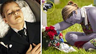 Mourning Mum Installs Camera After Seeing Something Strange on Sons Coffin. She Turns Pale After..