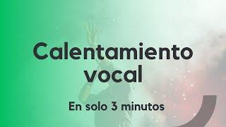 Calentamiento vocal EXPRESS 4 Ejercicios en 3 Minutos para una Voz Potente
