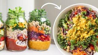 Meals in a Jar 4x healthy meal prep