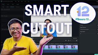 Filmora 12 Beta Smart Cutouts Tutorial  Removing Video Background without Green Screen