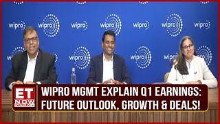 Wipro Management Explains Q1 Results I.T Services Revenue Declines Demand Trends & Challenges