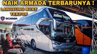 MASIH FRESH FROM KAROSERILegacy SR-2 STJ Scania Pertama Ngeline  Trip Sudiro Tungga Jaya Skrien